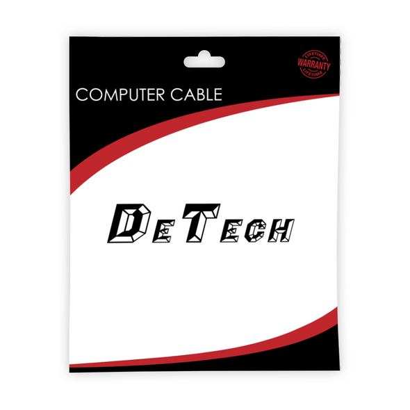 Καλώδιο δεδομένων, DeTech, USB Type-C - USB Type-C 3.0, 1.0m, Μαυρο - 14964