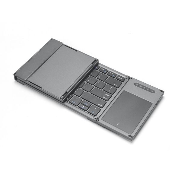 Πληκτρολόγιο No brand B066T, Touchpad, Foldable, Bluetooth, Μαυρο - 6174