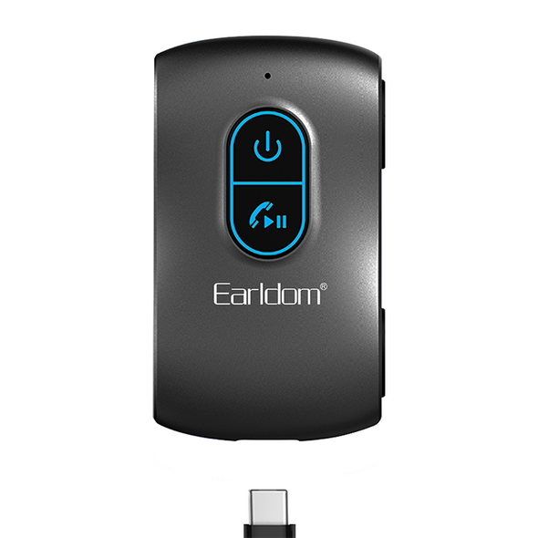 Δέκτης Bluetooth Earldom ET-M69, 3.5mm, Micro SD, Μαυρο - 17714