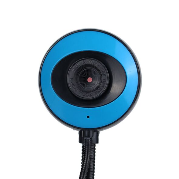 Webcam Kisonli PC-12, Microphone, 480p, Μαύρο - 3045