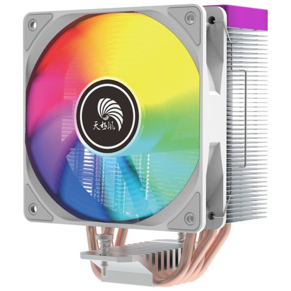 CPU Cooler No brand TG41 Plus, ARGB LED, 120mm, Universal, White - 63077