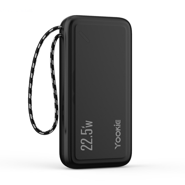 Φορητός Φορτιστής Yookie YO11, 20000mAh, Μαυρο - 87065