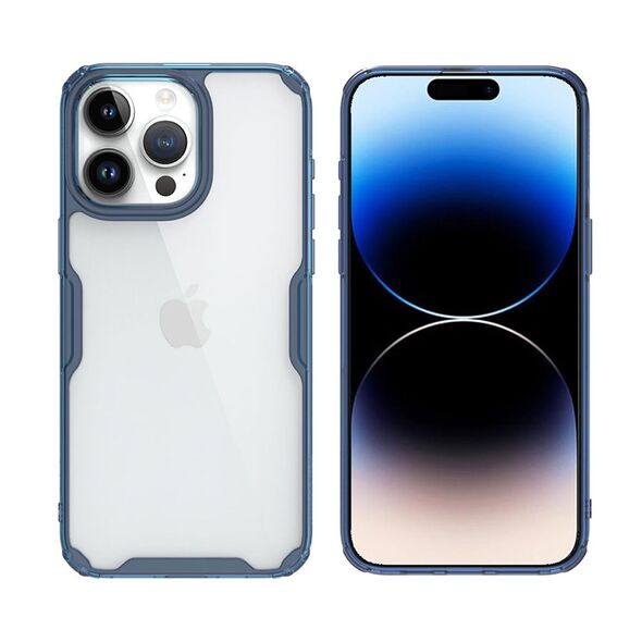 Nillkin Husa pentru iPhone 15 Pro - Nillkin Nature TPU Case - Blue 6902048265844 έως 12 άτοκες Δόσεις