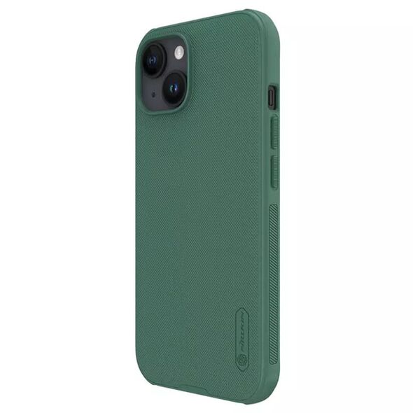 Nillkin Husa pentru iPhone 15 - Nillkin Super Frosted Shield Pro - Deep Green 6902048265561 έως 12 άτοκες Δόσεις