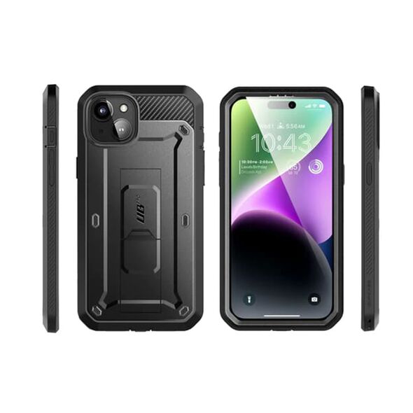 Supcase Husa pentru iPhone 15 - Supcase Unicorn Beetle Pro - Black 0843439124363 έως 12 άτοκες Δόσεις