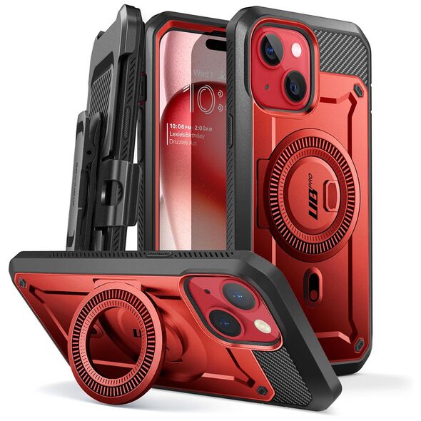 Supcase Husa pentru iPhone 15 - Supcase Unicorn Beetle Pro MagSafe - Ruddy 0843439124417 έως 12 άτοκες Δόσεις