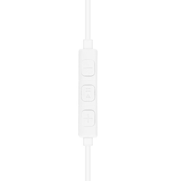 Ακουστικά stereo jack 3.5mm για Apple ιphone & Android HR-ME25 λευκά IP-9377 έως 12 άτοκες Δόσεις