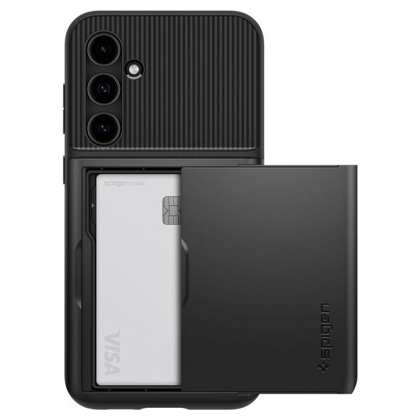 Spigen Husa pentru Samsung Galaxy S23 FE - Spigen Slim Armor CS - Black 8809896746946 έως 12 άτοκες Δόσεις