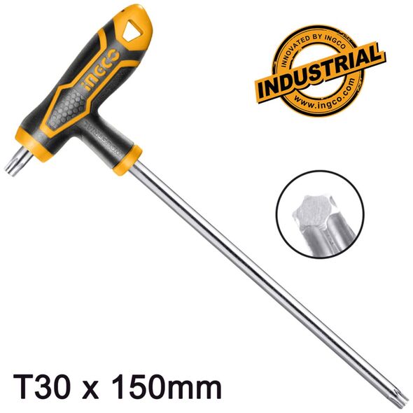 Ingco ταφ Torx Κλειδί τ30 x 150mm Hhk15t301501 έως 12 Άτοκες Δόσεις