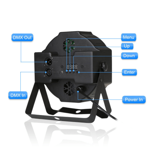 Φωτορυθμικό DJ 36x LED Slim Par Stage Light-Προβολέας RGB