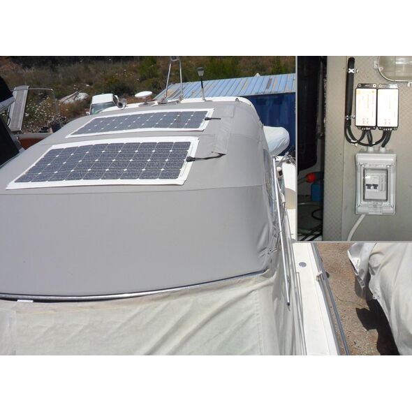 Εύκαμπτο Φωτοβολταϊκό Πάνελ 60W - 12V Εύκαμπτο Solar Panel PV-60