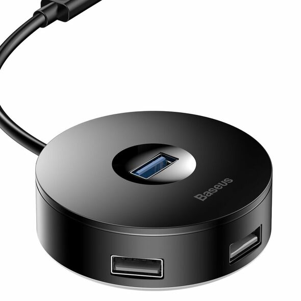 Baseus Hub USB 3.0 la USB 3.0, 3x USB 2.0 - Baseus (CAHUB-U01) - Black 6953156289093 έως 12 άτοκες Δόσεις