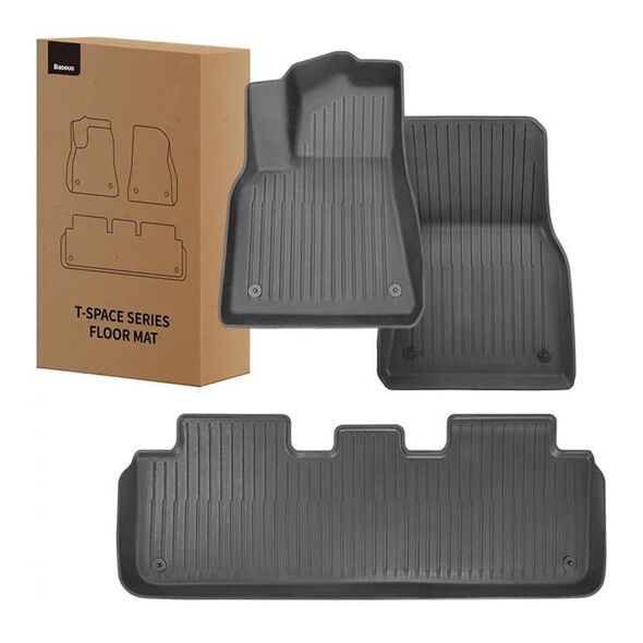 Baseus Set Covoare Auto pentru Tesla Model Y - Baseus (C20751300111-00) - Black 6932172634339 έως 12 άτοκες Δόσεις