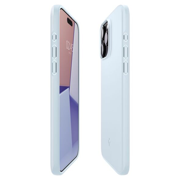 Spigen Husa pentru iPhone 15 Pro Max - Spigen Thin Fit - Mute Blue 8809896748995 έως 12 άτοκες Δόσεις