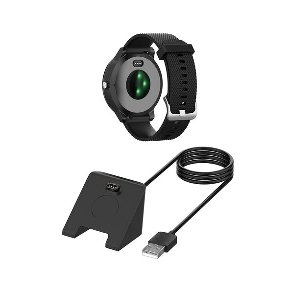 Techsuit Incarcator pentru Garmin Watch, USB, 5W, 1m - Techsuit (TGC3) - Black 5949419077331 έως 12 άτοκες Δόσεις