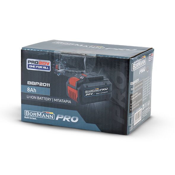 Bormann pro Bbp2011 Μπαταρια 20v, li-Ion, 8ah - pro 048282 έως 12 Άτοκες Δόσεις