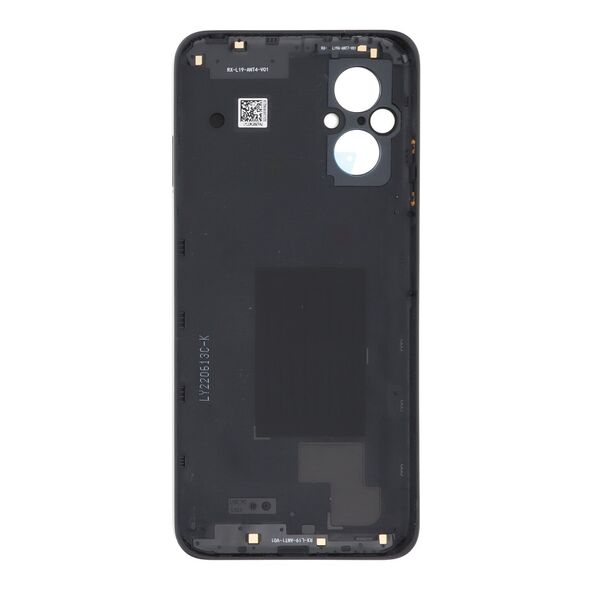 XIAOMI Poco M5 - Battery cover Black Original SP69646-1-BK 71100 έως 12 άτοκες Δόσεις