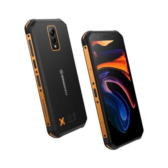 Κινητό Τηλέφωνο Hammer Energy X (Dual SIM) 64GB 4GB RAM Μαύρο-Πορτοκαλί 5902983621959 5902983621959 έως και 12 άτοκες δόσεις