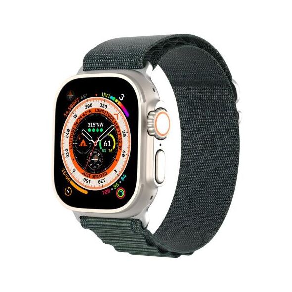 Λουράκι Dux Ducis Sport Nylon Woven Bracelet Apple Watch (42/ 44/ 45/ 49mm) Πράσινο 6934913026939 6934913026939 έως και 12 άτοκες δόσεις