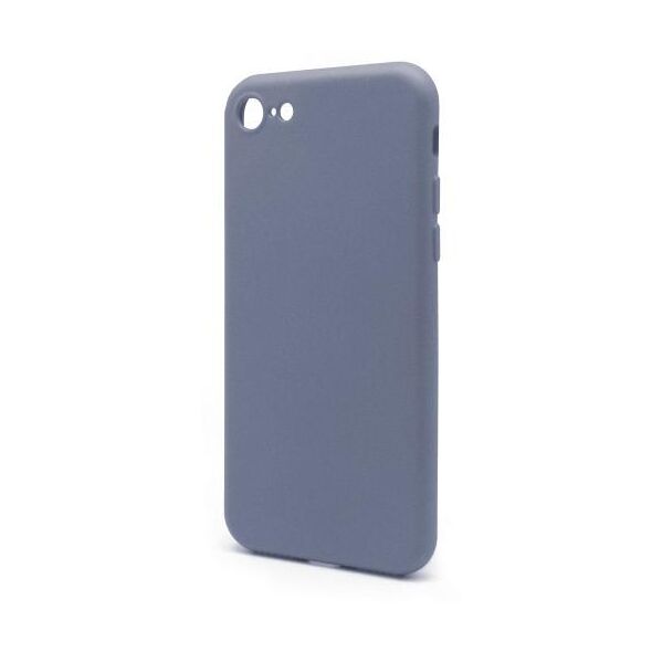 Θήκη Liquid Silicon inos Apple iPhone 8/ iPhone SE (2020) L-Cover Γκρι-Μπλε 5205598117085 5205598117085 έως και 12 άτοκες δόσεις