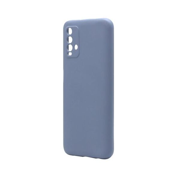 Θήκη Liquid Silicon inos Xiaomi Redmi 9T L-Cover Γκρι-Μπλε 5205598146450 5205598146450 έως και 12 άτοκες δόσεις