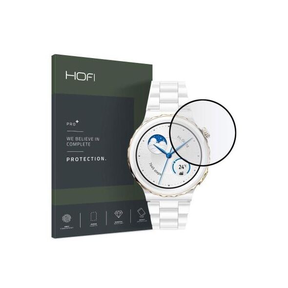 Hybrid Nano Glass Hofi Premium Pro+ Huawei Watch GT 3 Pro 43mm Μαύρο (1 τεμ.) 9589046924118 9589046924118 έως και 12 άτοκες δόσεις