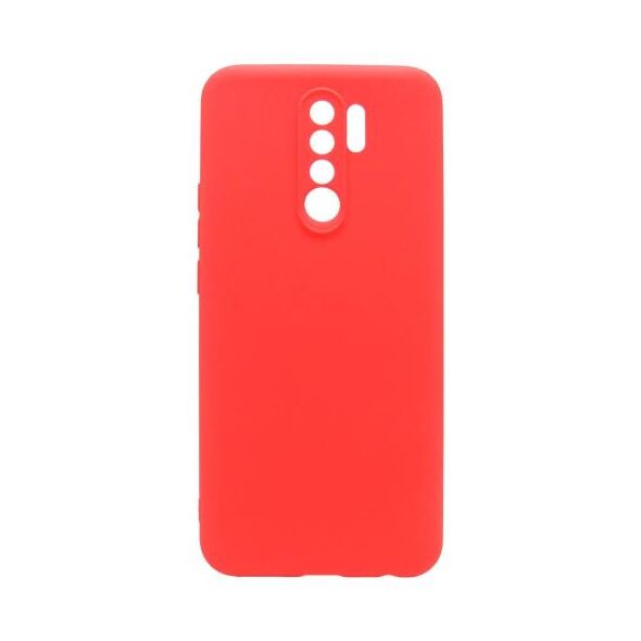 Θήκη Soft TPU inos Xiaomi Redmi 9 S-Cover Κόκκινο 5205598138530 5205598138530 έως και 12 άτοκες δόσεις