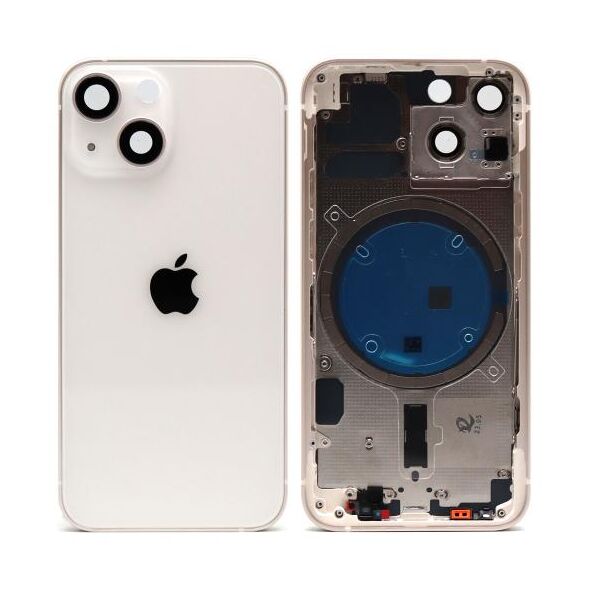 Καπάκι Μπαταρίας Apple iPhone 13 mini Λευκό (OEM) 1110321040163 1110321040163 έως και 12 άτοκες δόσεις