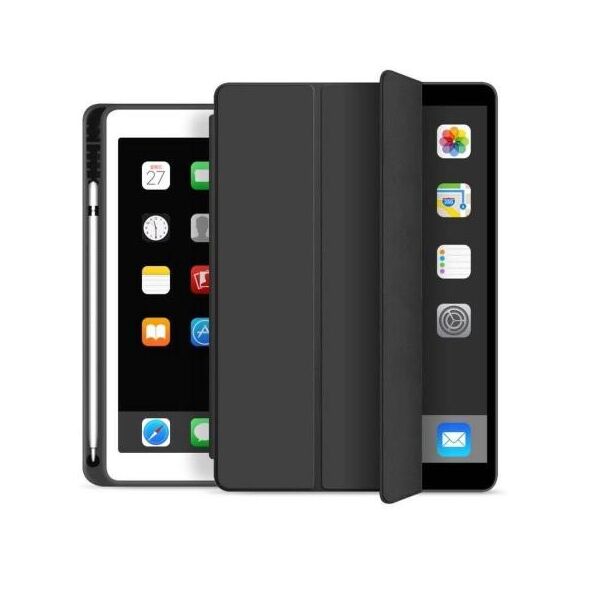 Θήκη Flip Smart inos Apple iPad 10.2 2019 / 2020 / 2021 με TPU & SC Pen Μαύρο 5205598151997 5205598151997 έως και 12 άτοκες δόσεις