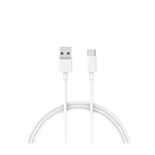 Καλώδιο USB 2.0 Xiaomi Mi SJX14ZM USB Α to USB C 1m Λευκό (Ασυσκεύαστο) 6934177721847 6934177721847 έως και 12 άτοκες δόσεις