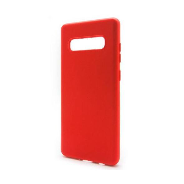 Θήκη Liquid Silicon inos Samsung G973F Galaxy S10 L-Cover Κόκκινο 5205598122805 5205598122805 έως και 12 άτοκες δόσεις