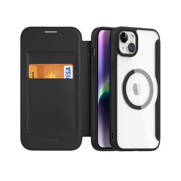 Θήκη Flip Dux Ducis Skin X Pro Wallet Apple iPhone 15 Plus Μαύρο 6934913025208 6934913025208 έως και 12 άτοκες δόσεις