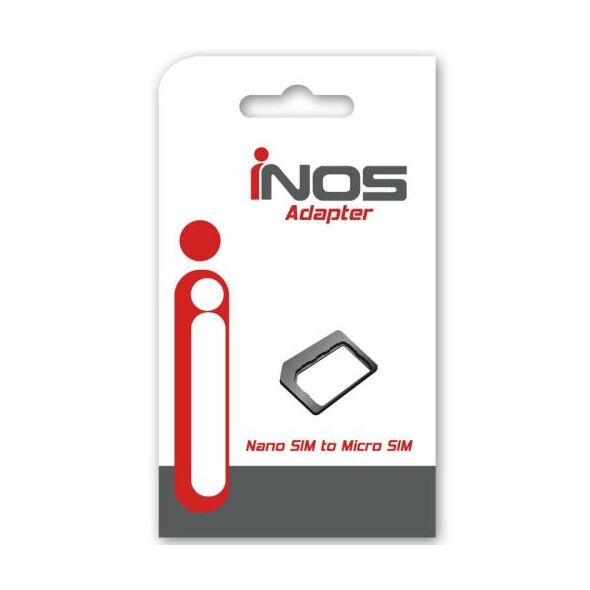 Αντάπτορας inos Nano SIM σε Micro SIM 5205598044961 5205598044961 έως και 12 άτοκες δόσεις