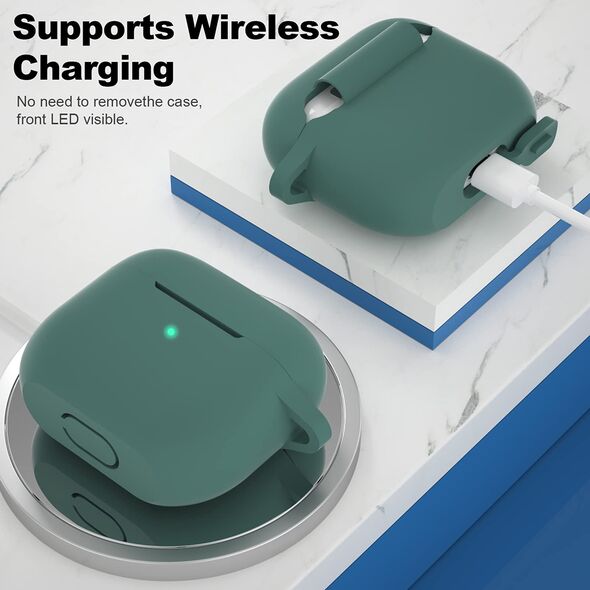 Techsuit Techsuit - Silicone Case - for Apple AirPods 3, Smooth Ultrathin Material - Dark Green 5949419085206 έως 12 άτοκες Δόσεις