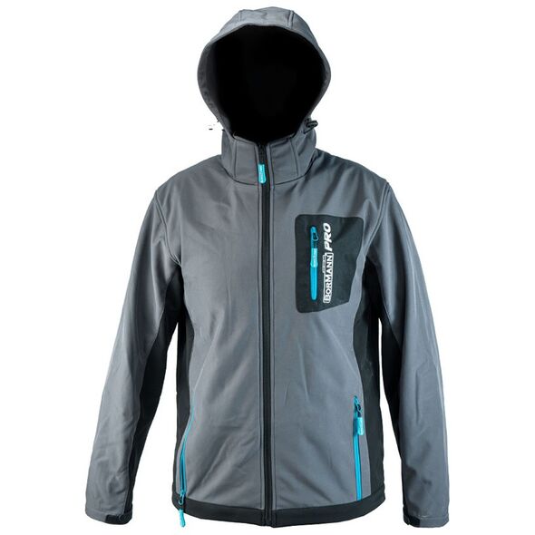 Bormann pro Bpp7053 Μπουφαν Softshell με Κουκουλα Napoli, s 036852 έως 12 Άτοκες Δόσεις