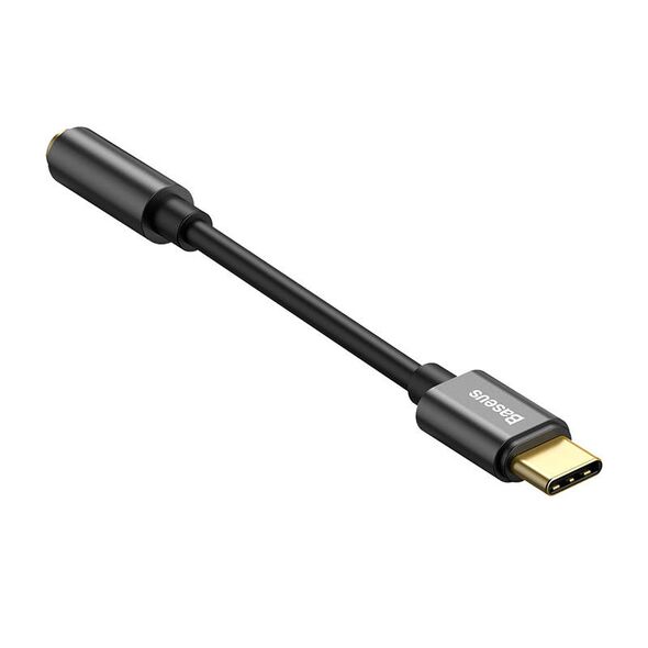 Baseus Baseus L54 Audio Adapter USB-C + mini jack 3,5mm (Black) 020121  CATL54-01 έως και 12 άτοκες δόσεις 6953156297845