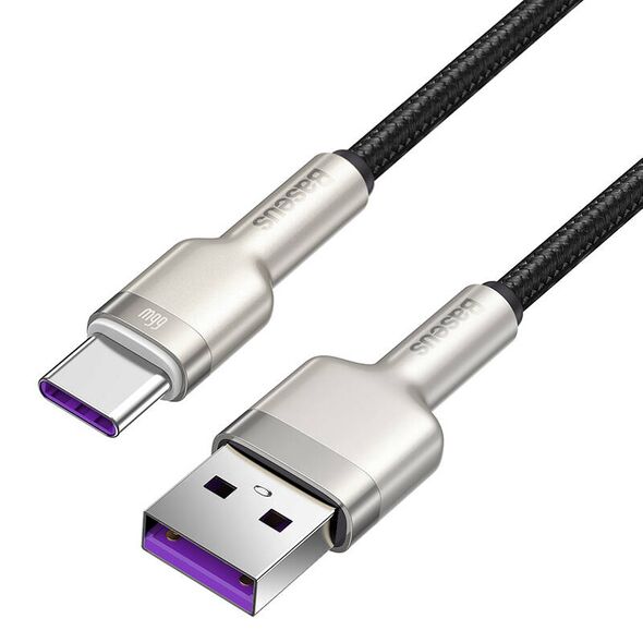 Baseus USB cable for USB-C Baseus Cafule, 66W, 0.25m (black) 028764  CAKF000001 έως και 12 άτοκες δόσεις 6953156209749