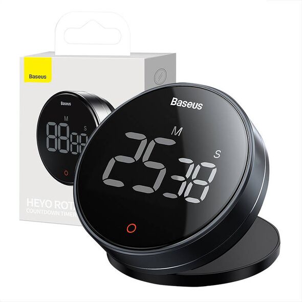 Baseus Rotation countdown timer Baseus heyo Pro Dark (grey) 029077  FMDS000013 έως και 12 άτοκες δόσεις 6932172600204