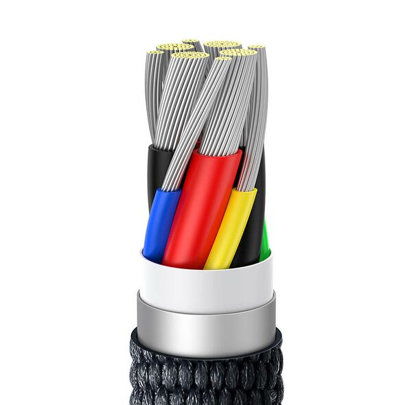 Baseus Baseus Crystal Shine cable USB-C to USB-C, 100W, 2m (black) 030623  CAJY000701 έως και 12 άτοκες δόσεις 6932172602895