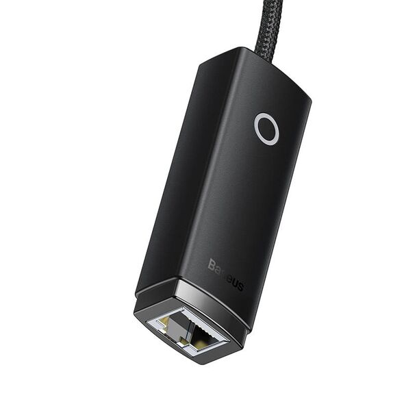 Baseus Baseus Lite Series USB to RJ45 network adapter, 100Mbps (black) 033798  WKQX000001 έως και 12 άτοκες δόσεις 6932172606022