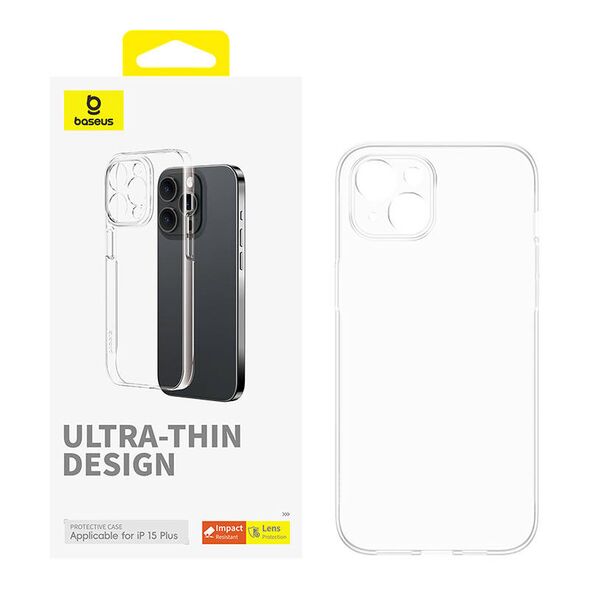 Baseus Phone Case for iPhone 15 Plus Baseus OS-Lucent Series (Clear) 054883  P60157204203-02 έως και 12 άτοκες δόσεις 6932172640996