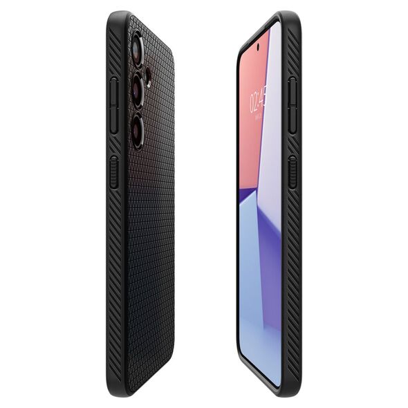 Spigen Husa pentru Samsung Galaxy S24 - Spigen Liquid Air - Matte Black 8809971222259 έως 12 άτοκες Δόσεις