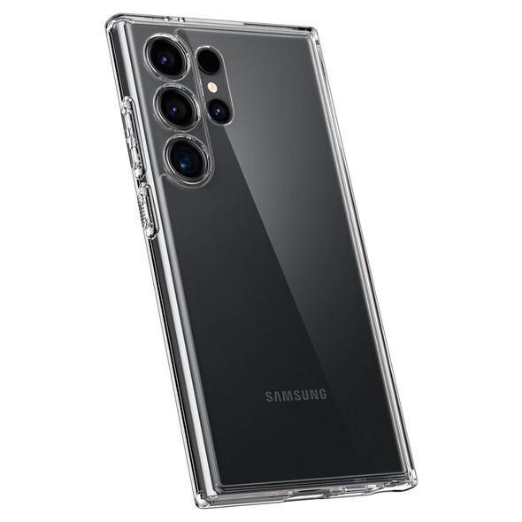 Spigen Husa pentru Samsung Galaxy S24 Ultra - Spigen Ultra Hybrid - Clear 8809971221771 έως 12 άτοκες Δόσεις