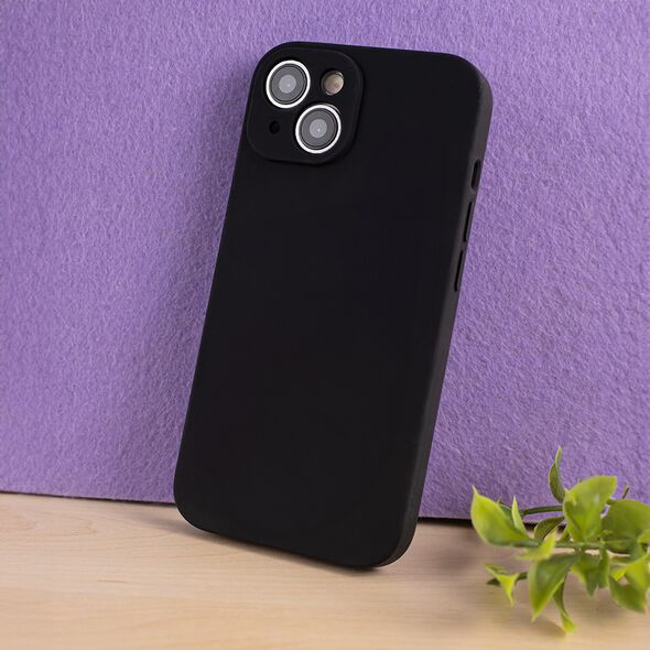 Solid Silicon case Silicon for Samsung Galaxy A14 4G black