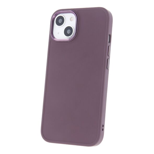 Satin case for Samsung Galaxy S24 burgundy