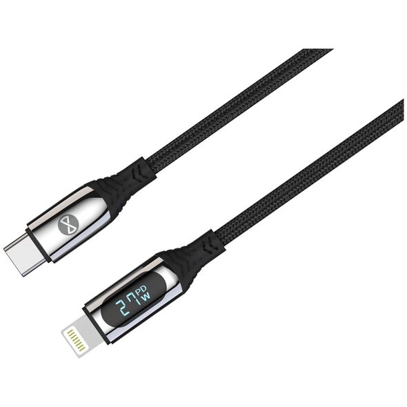 Forever LCD cable USB-C - Lightning 1,0 m 27W black