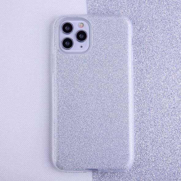 Glitter 3in1 case for Xiaomi Redmi 12c / Redmi 11a silver