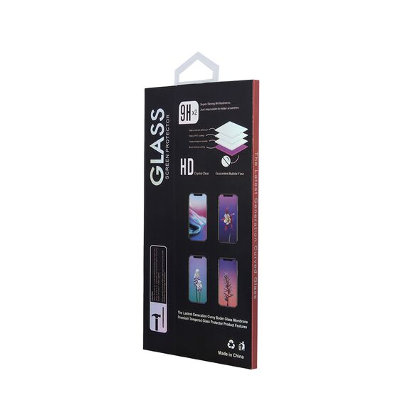 Tempered glass 6D for Xiaomi Redmi Note 8 Pro / Oppo A9 black frame