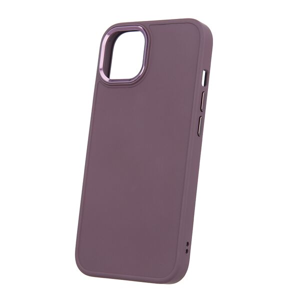 Satin case for iPhone X / XS burgundy