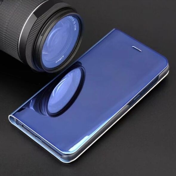 Smart Clear View case for Samsung Galaxy S21 FE 5G blue